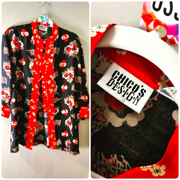 Vintage button down blouse - Picture 1 of 1